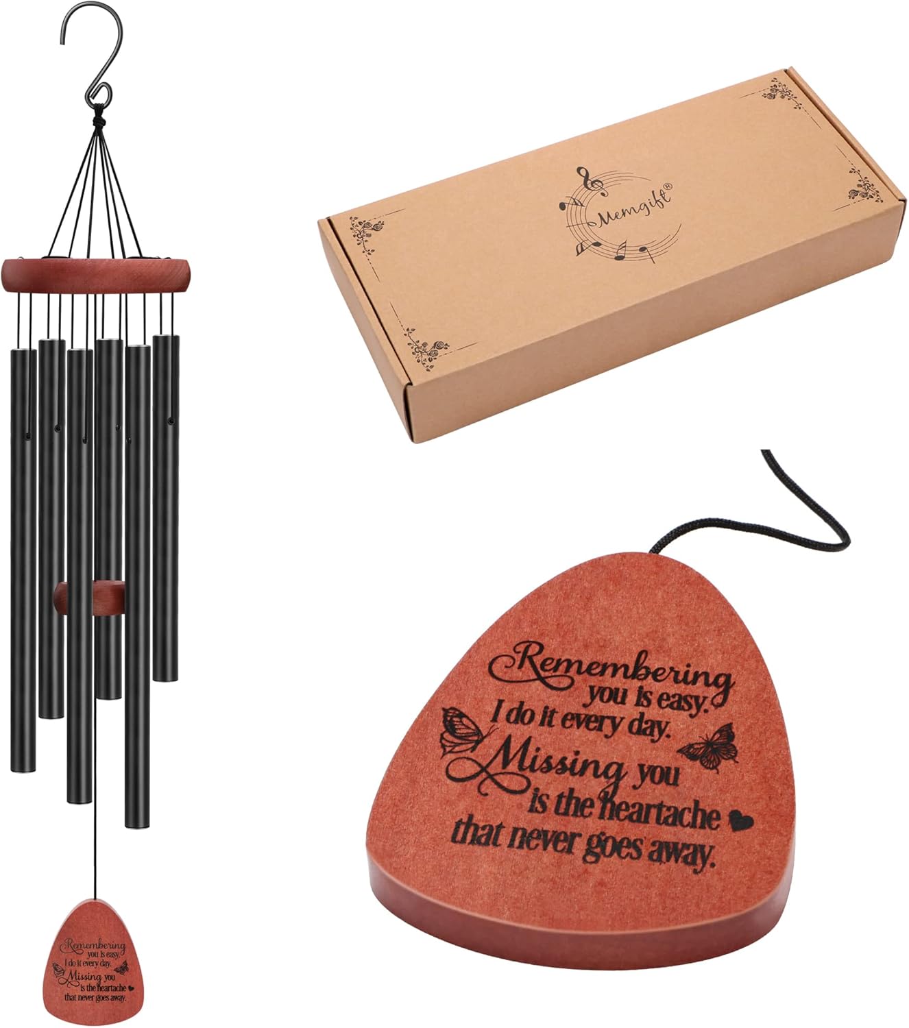 Beech Wood Wind Chimes Pack of 2 U993