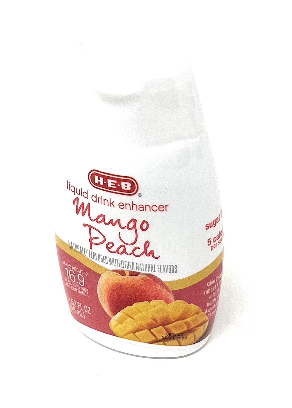 Mango Peach Liquid Beverage Enhancer Drink Mix 1.62oz Y1739