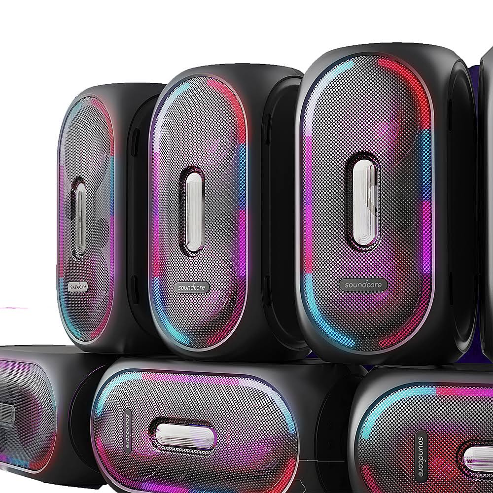 Black Party Speaker with Customizable EQ L631501