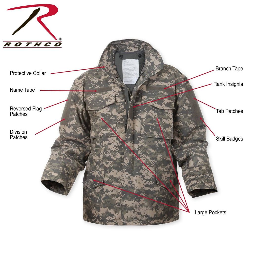 ACU Digital CAMO Field Jacket H5690