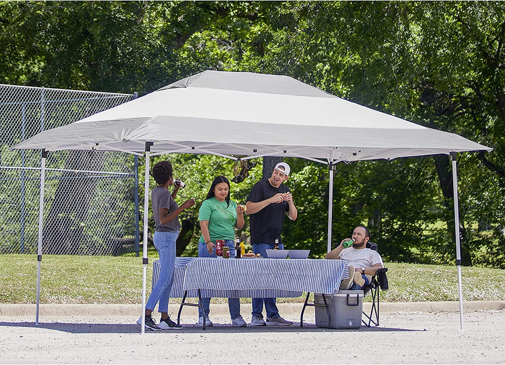 Instant Shade Outdoor Canopy Shelter Tent with Steel Frame and Rolling Bag O902