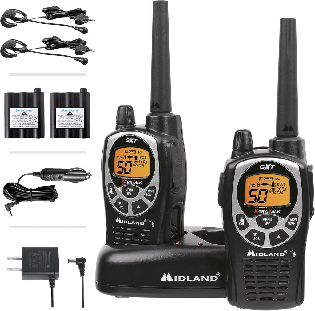 50 Channel GMRS Two-Way Radio, Mossy Oak Camo, 2-Pack D195516
