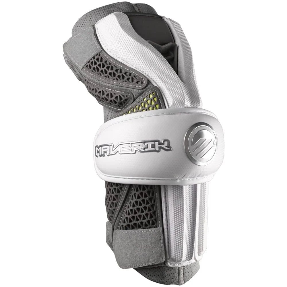 Lacrosse Arm Guard, Large / White Y99384