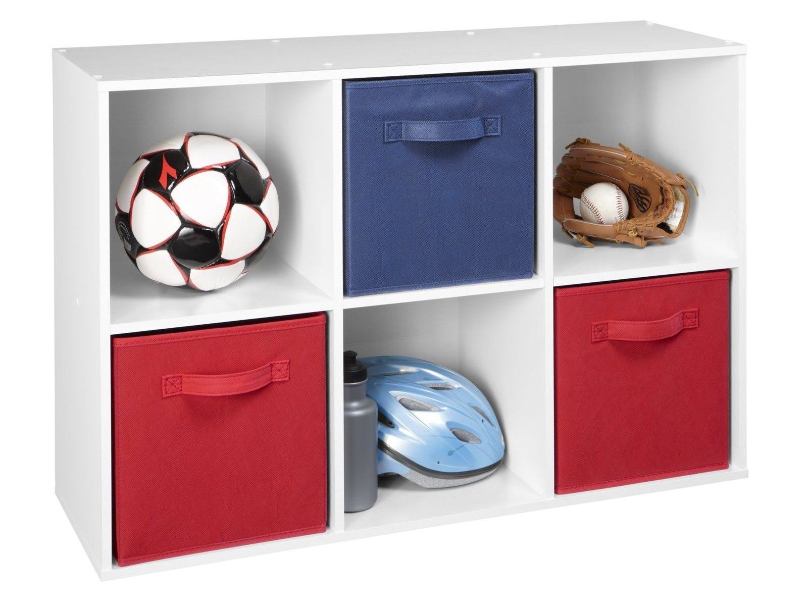 6-Cube White Organizer J738