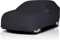Black Semi Custom Fit Satin Car Cover B7678