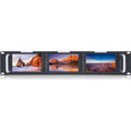 Triple 5x22 2 Ru 3G-SDI/HDMI Rackmount Monitor LCD W805