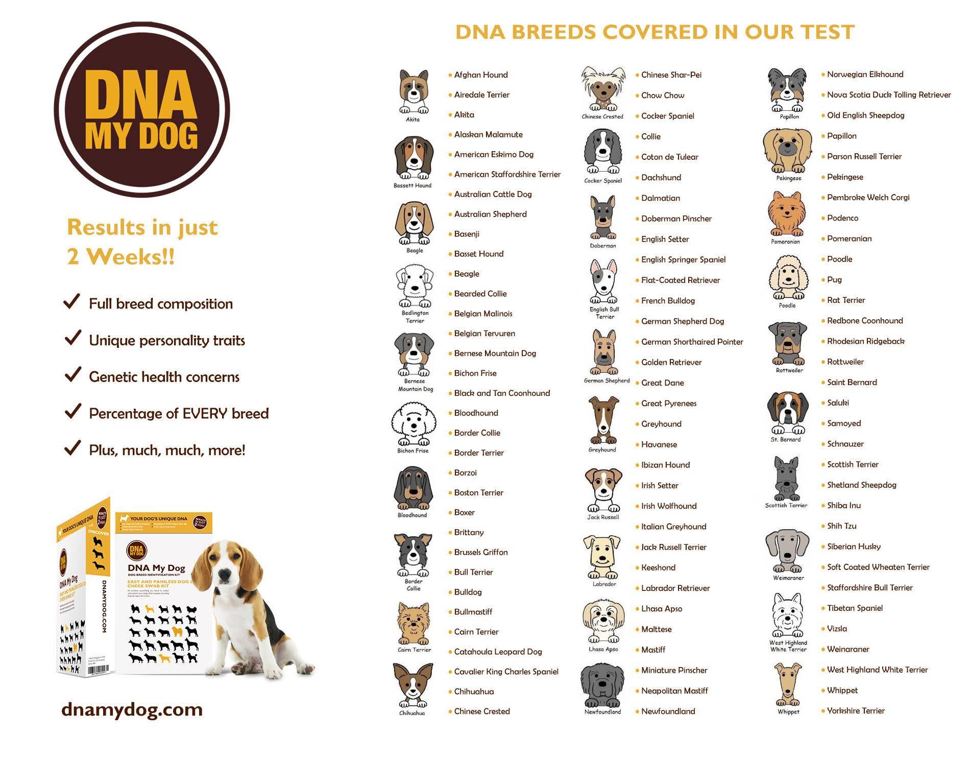 Breed Identification Test Kit W598