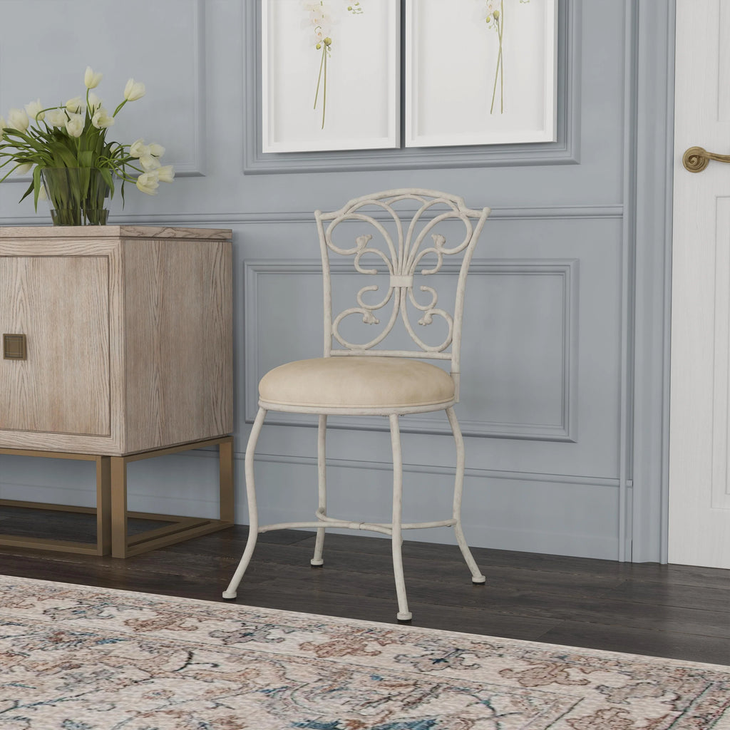Metal Vanity Stool B149291