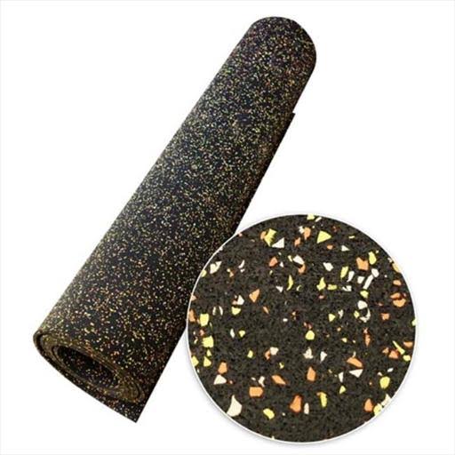 Candy Corn Recycled Rubber Flooring Rolls W813