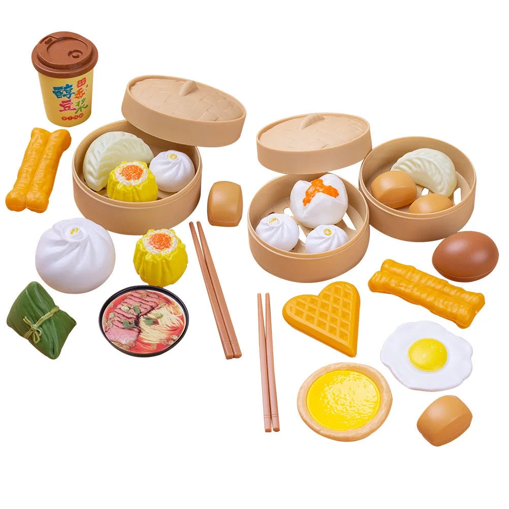 29pcs/2 Sets Kid Cooking Toys Kitchen Toys D62940