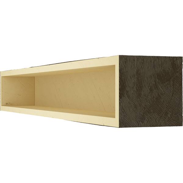 Natural Ash Knotty Pine Faux Wood Fireplace Mantel W948860