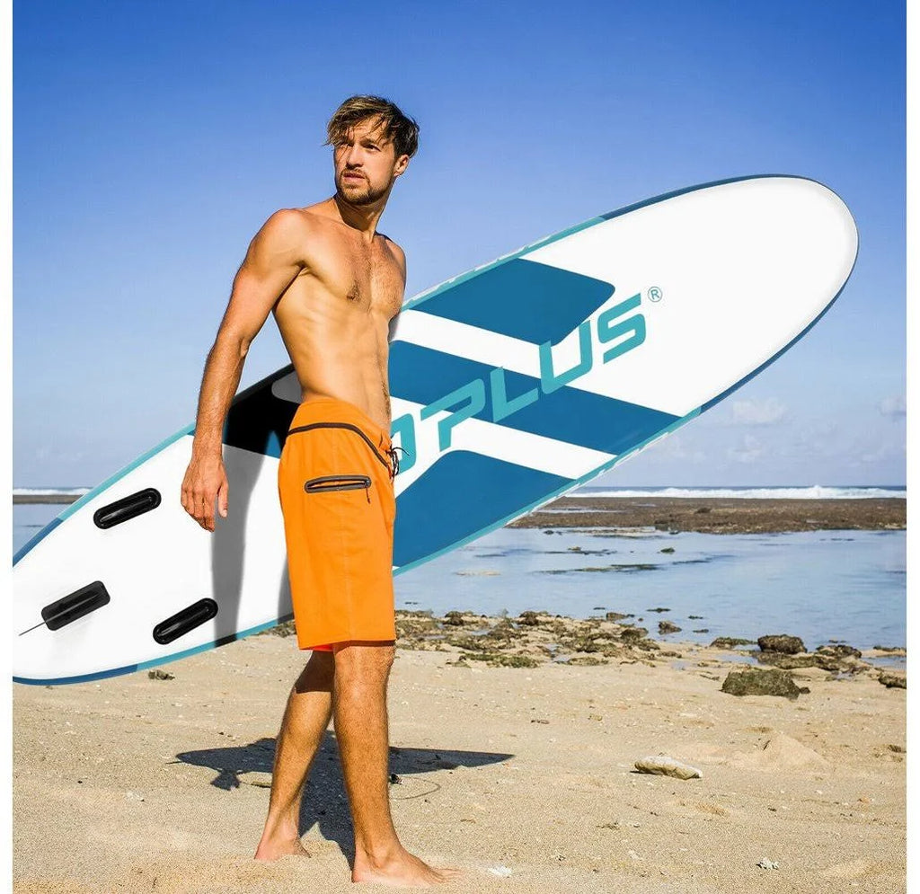 Yellow Inflatable 10-Foot Stand Up Paddle Board G939974