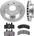 2 Rotors + Metallic Brake Pads + Hardware Pack of 2 U223