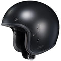 Semi Flat Black Solid Helmet N270
