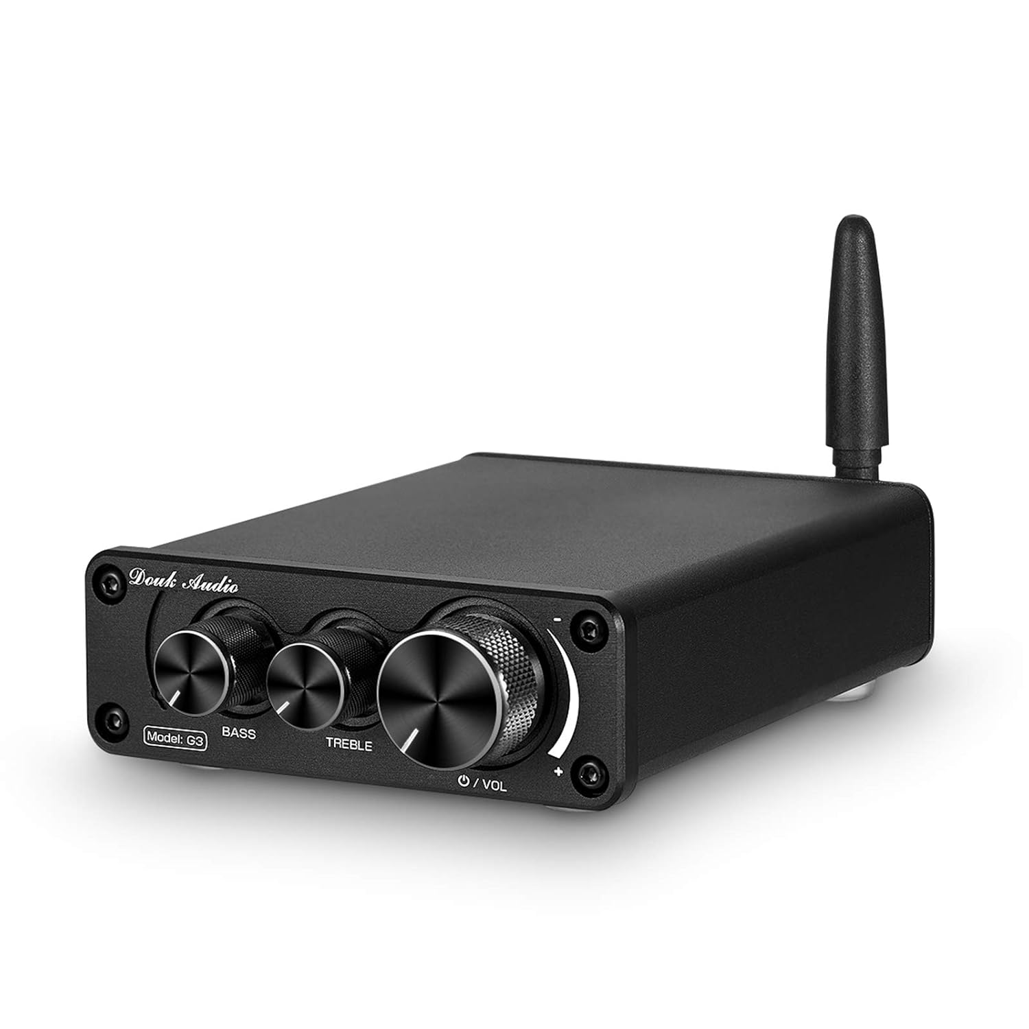 2 Channel Bluetooth 5.0 Power Amplifier 100W Class D Stereo Mini Amp Wireless Receiver Pack of 2 H309187