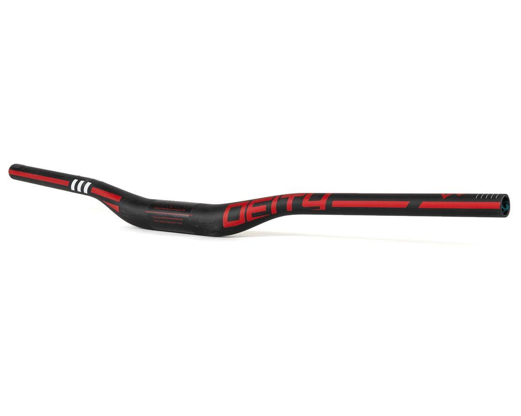 Red 800mm Carbon Riser Bar O8430