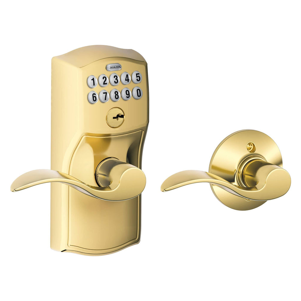 Keypad Entry Door Lever with Auto-Lock O1012