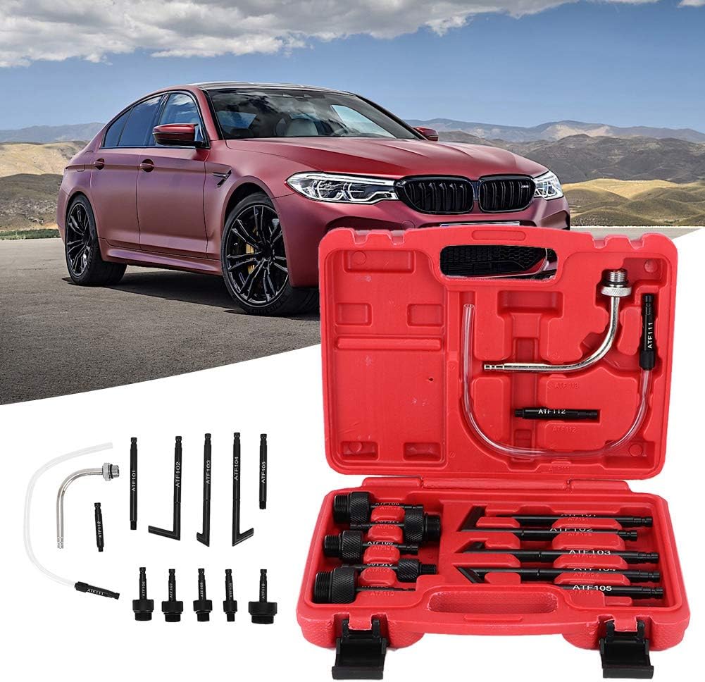 13Pcs/Set Oil Fill Adapter Transmission Fluid Refill Connector Tool Kit P3892