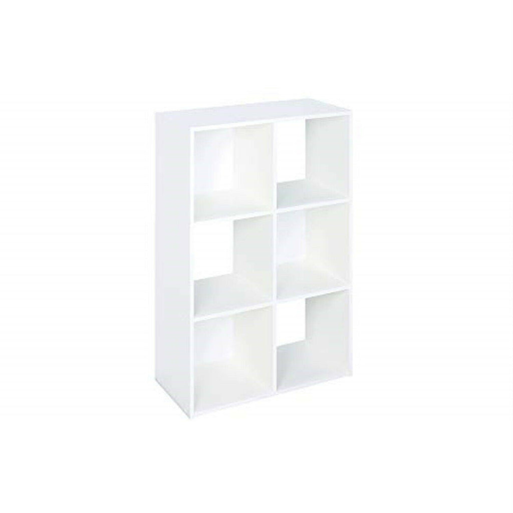 6-Cube White Organizer J738