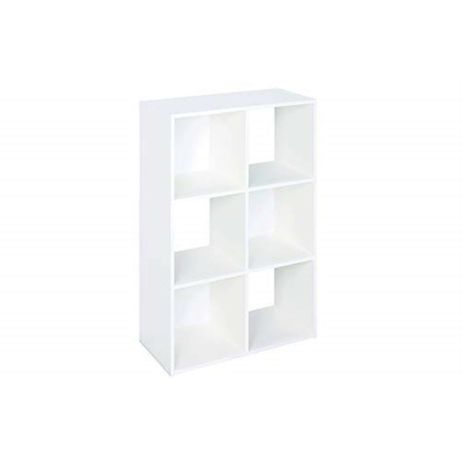 6-Cube White Organizer J738