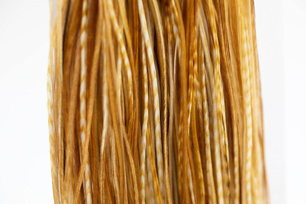 White Dyed Light Dun 1/2 Saddle B316929
