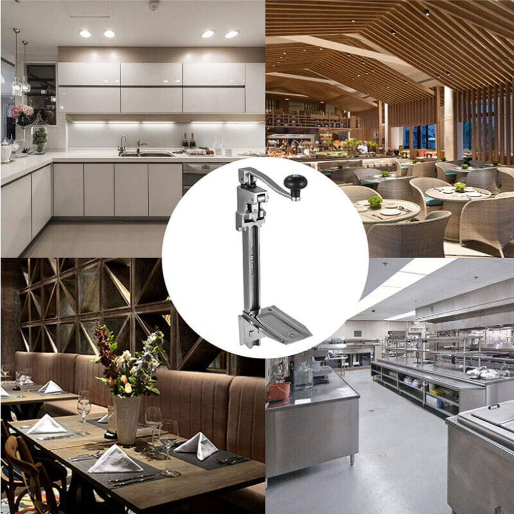 Manual Can Opener with Plated Steel Base Handle G717298