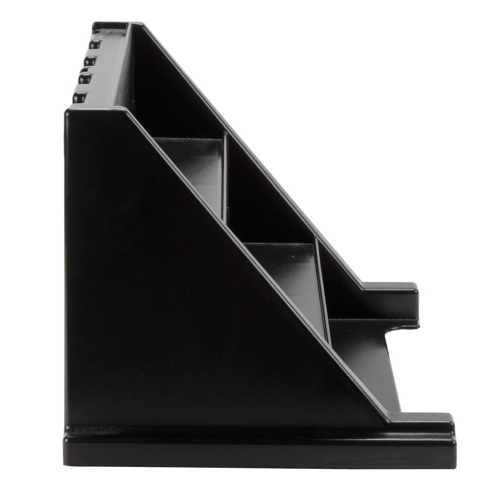 9 Bins Black Organizer Rack J1770