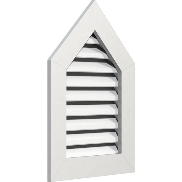 Peaked Top Gable Vent with 1 inch Frame R339