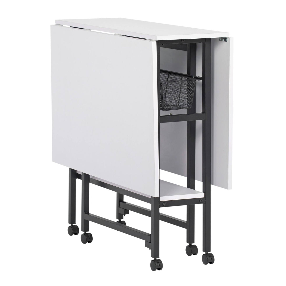 Standing Height Craft/Cutting Table with Baskets (36x22 H) F11616