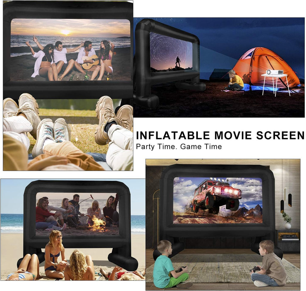20 Feet Inflatable Movie Screen with Carry Bag M1264