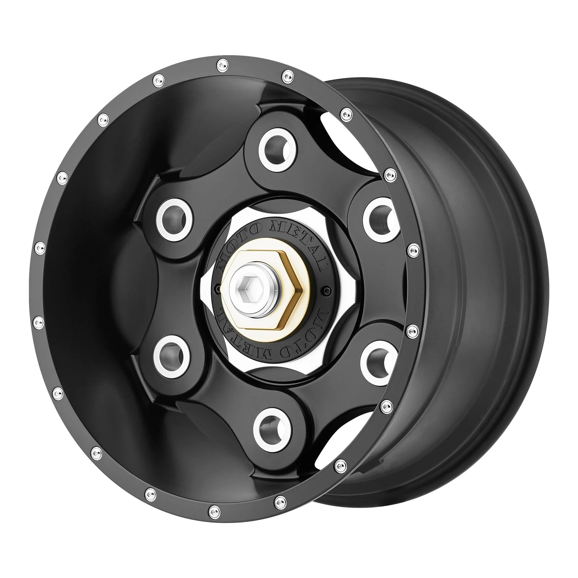 Satin Black 22x10 8x180 Wheel G887