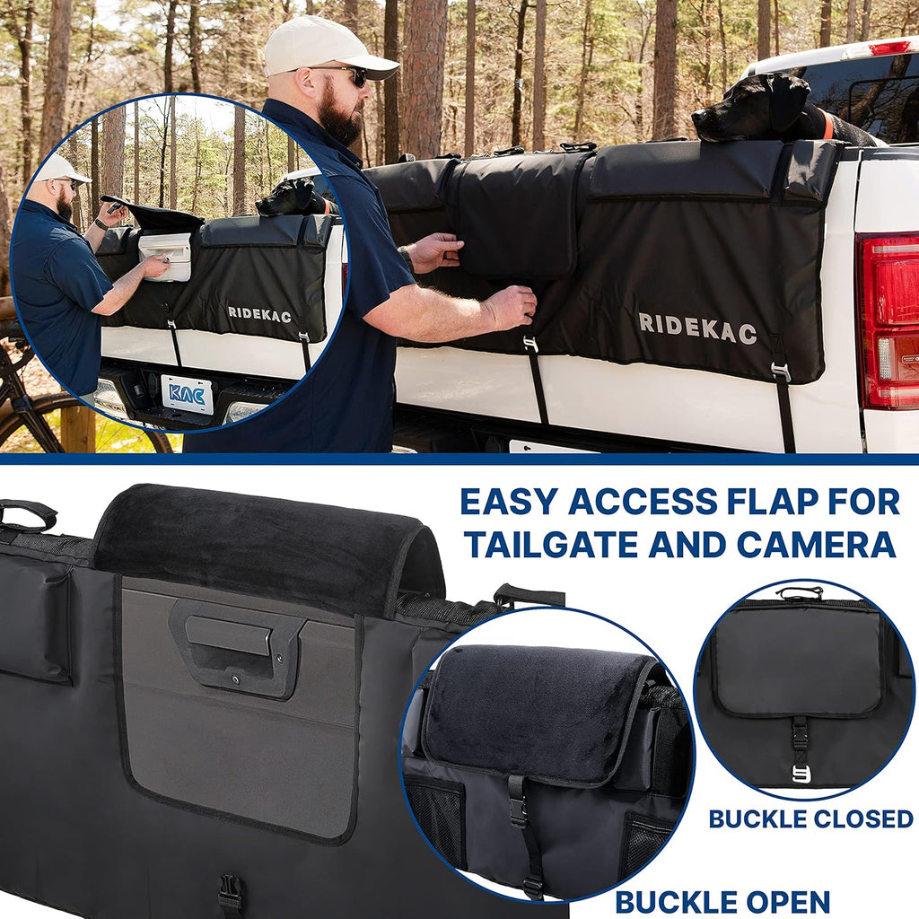 Bike Tailgate Pad with 2 Storage Pockets, 62, Up to 6 Bike Capacity K332903