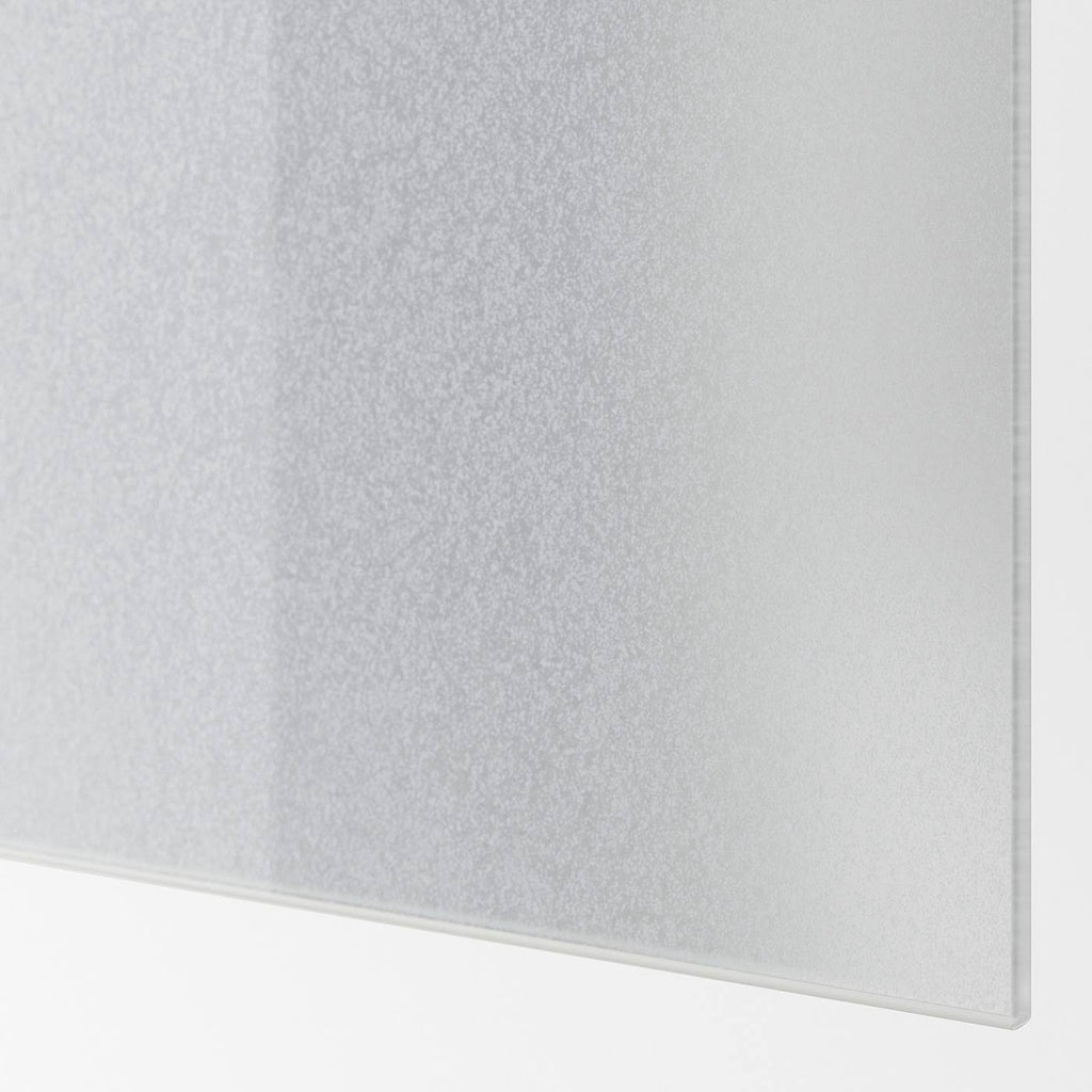 White Paper Effect 4 Panels for Sliding Door Frame M869