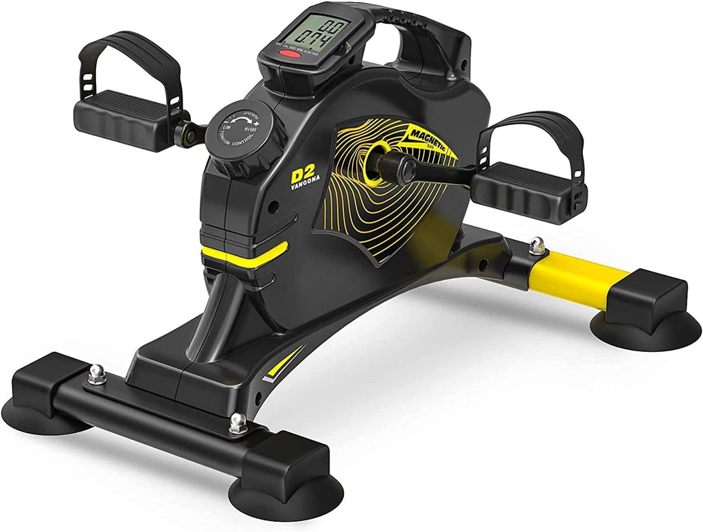 Magnetic Mini Exercise Bike Stationary Cycle with Carpet T41428
