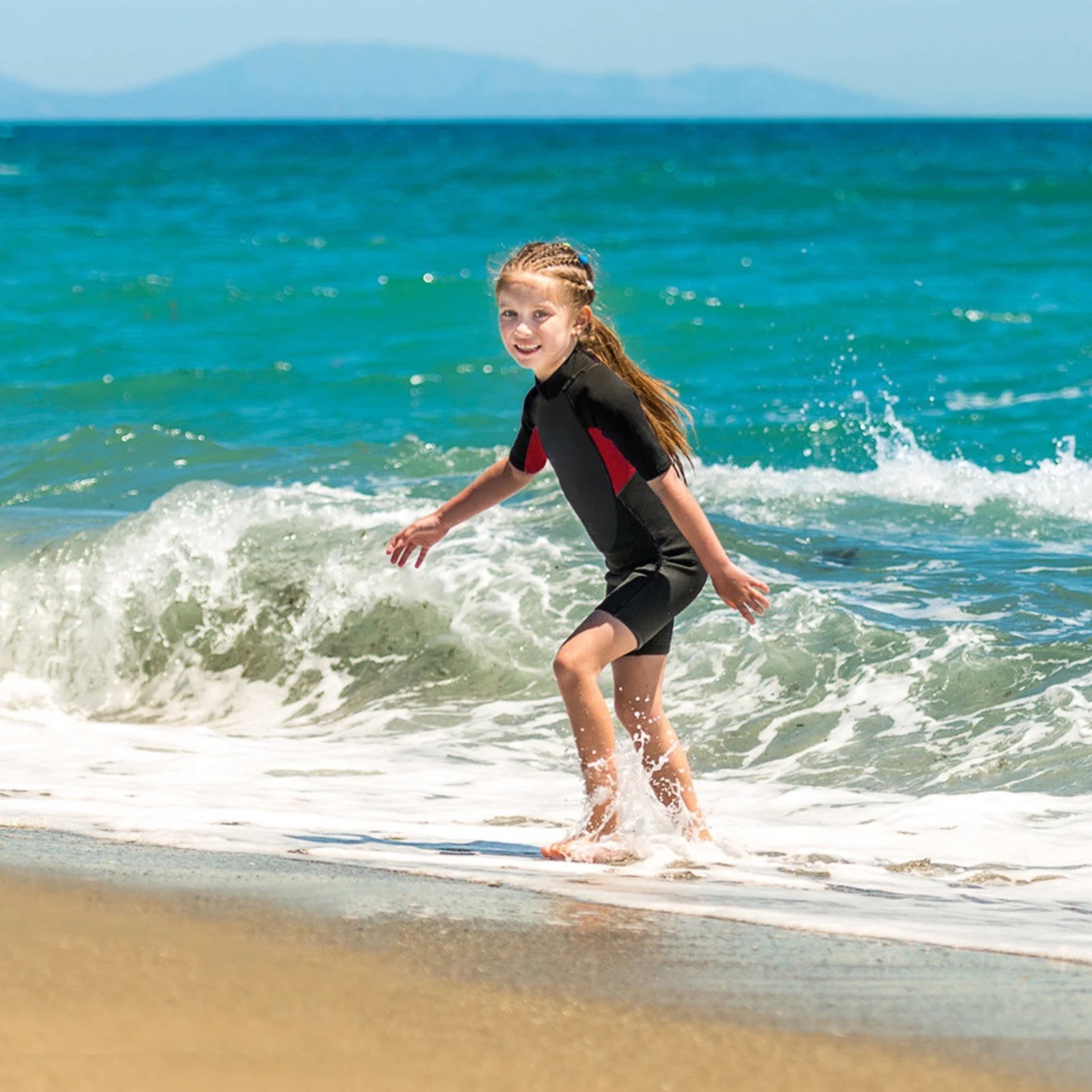 3mm Neoprene Back Zip Kids Wetsuit S13784