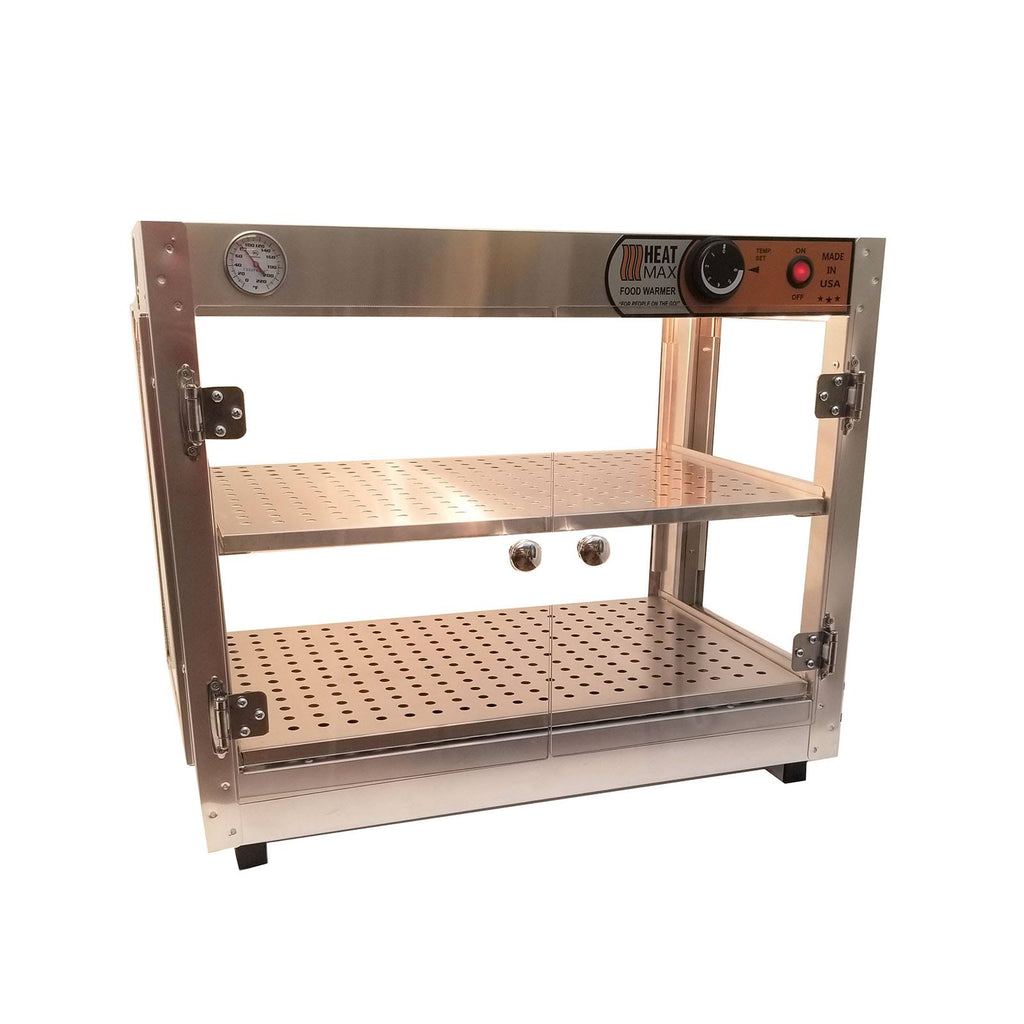 Silver Countertop Food Warmer Display Case K340