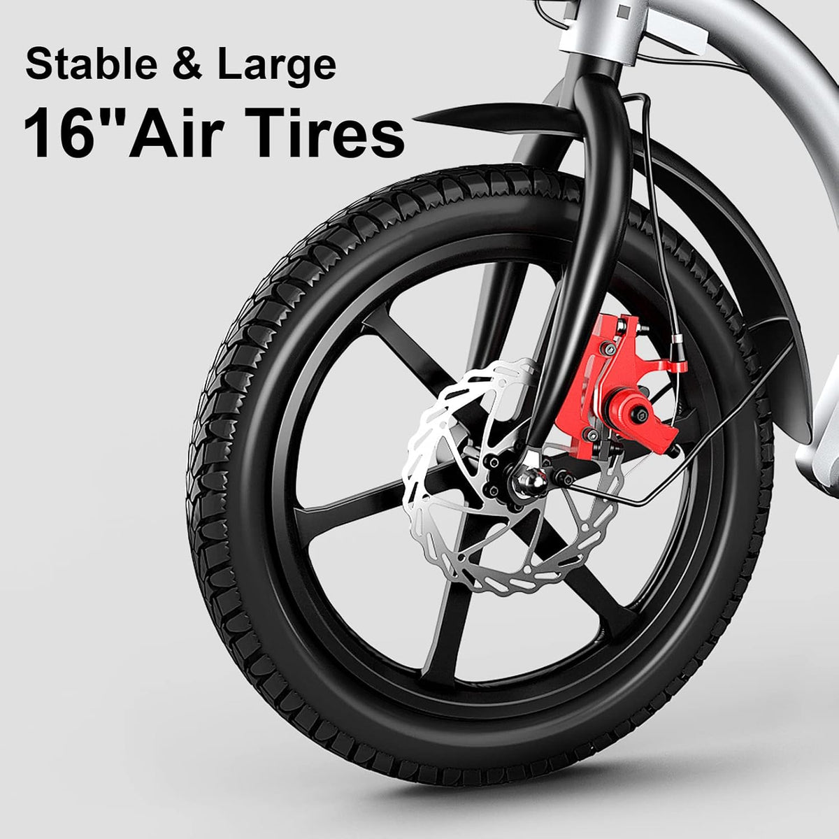 16" Pneumatic Tires Folding Commuter Electric Scooter Q332
