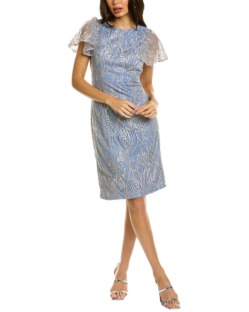 Blue Cocktail Dress L492