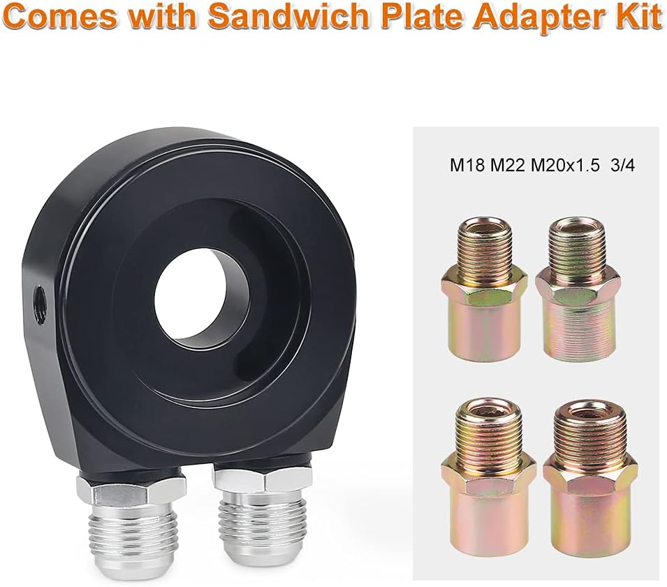 30 Row AN10 Oil Cooler Kit D608