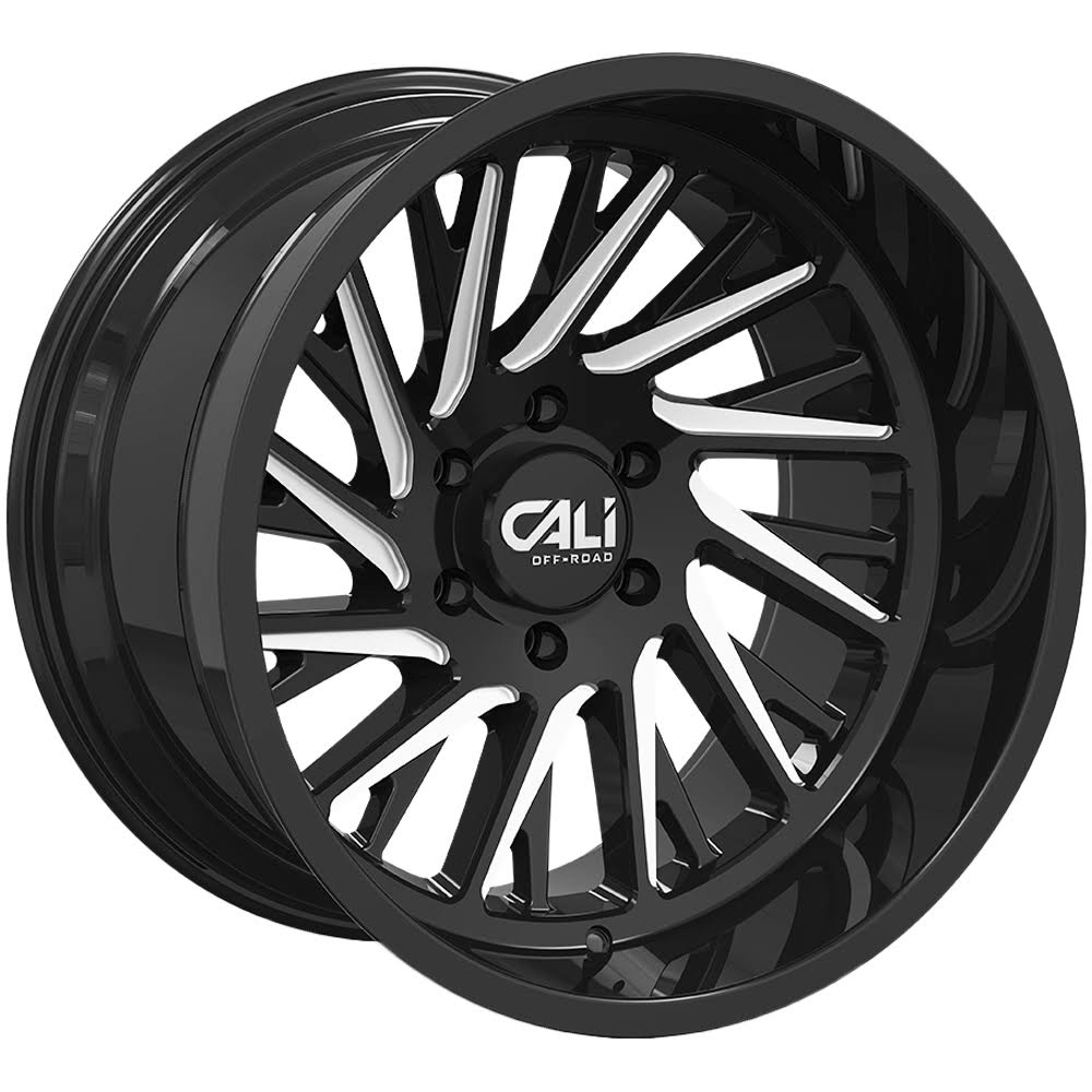 Purge Wheel 24x14 8x180 -76mm Gloss Black/Milled S503010