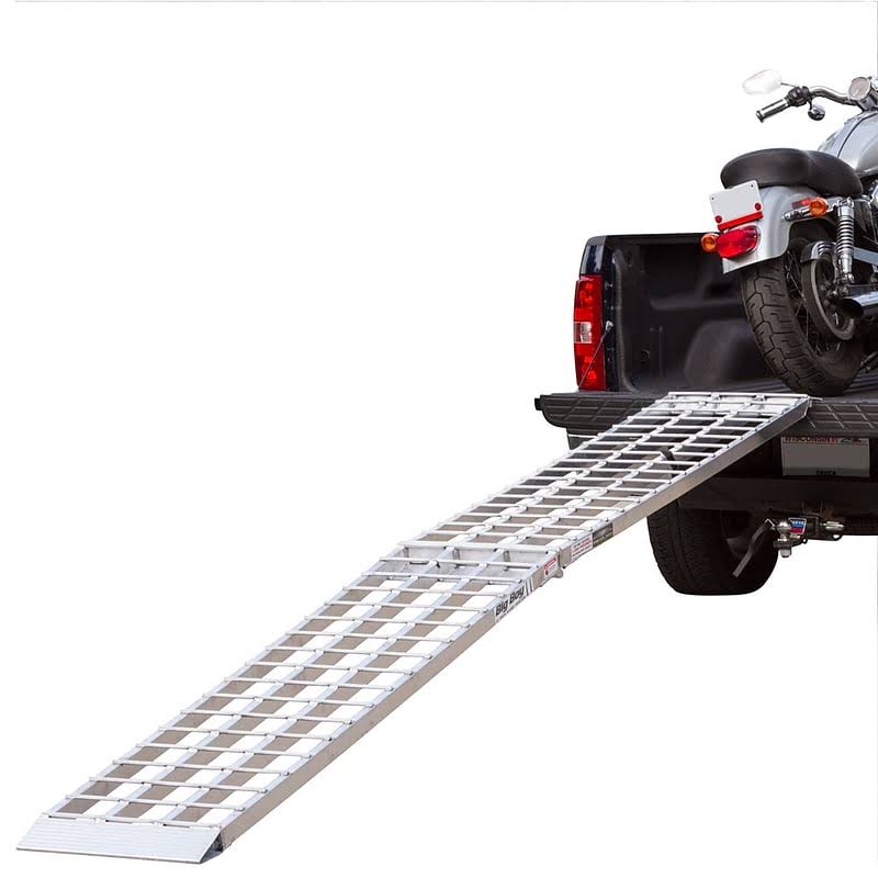 Folding Aluminum Motorcycle Ramp Z399