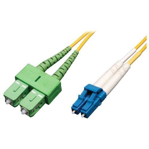 3M Duplex Singlemode 9/125 Fiber Optic Patch Cable Lc/sc/apc 10ft U4454