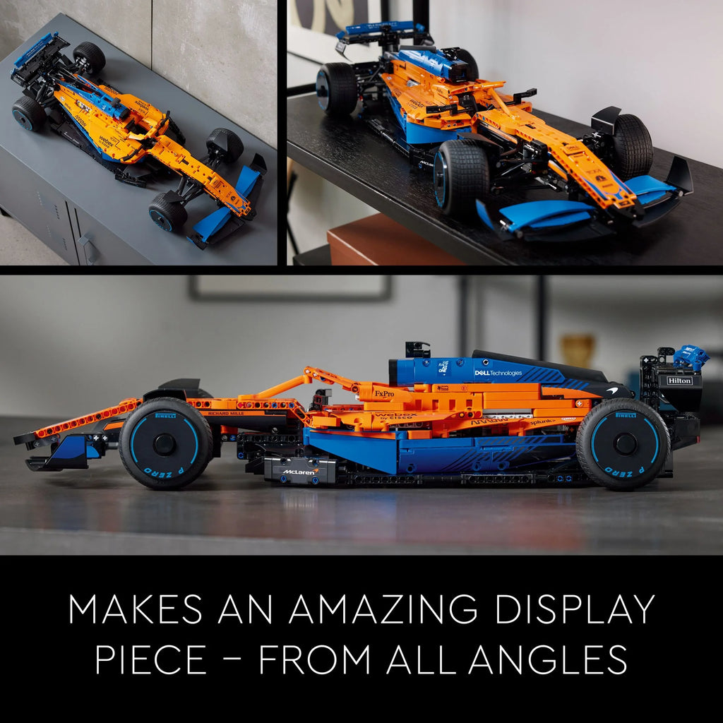 Technic McLaren Formula 1 Replica Race Car Model Building Kit W27281