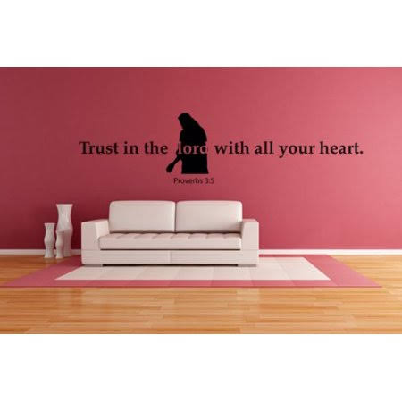 Proverbs 3:5 Wall Decal T9374