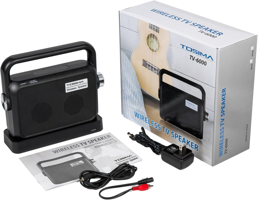 Wireless TV Speakers with Headset Jack V369389