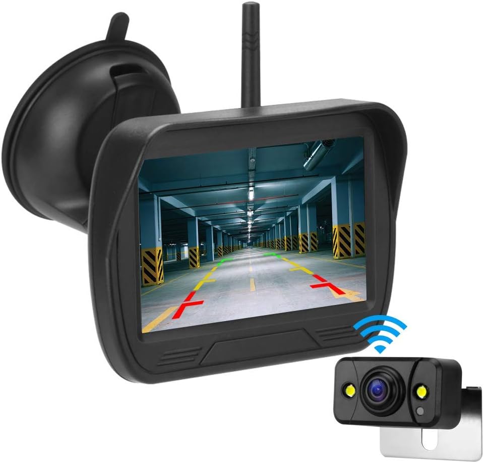 4.3'' Wireless Reversing Camera Kit with Monitor H35881