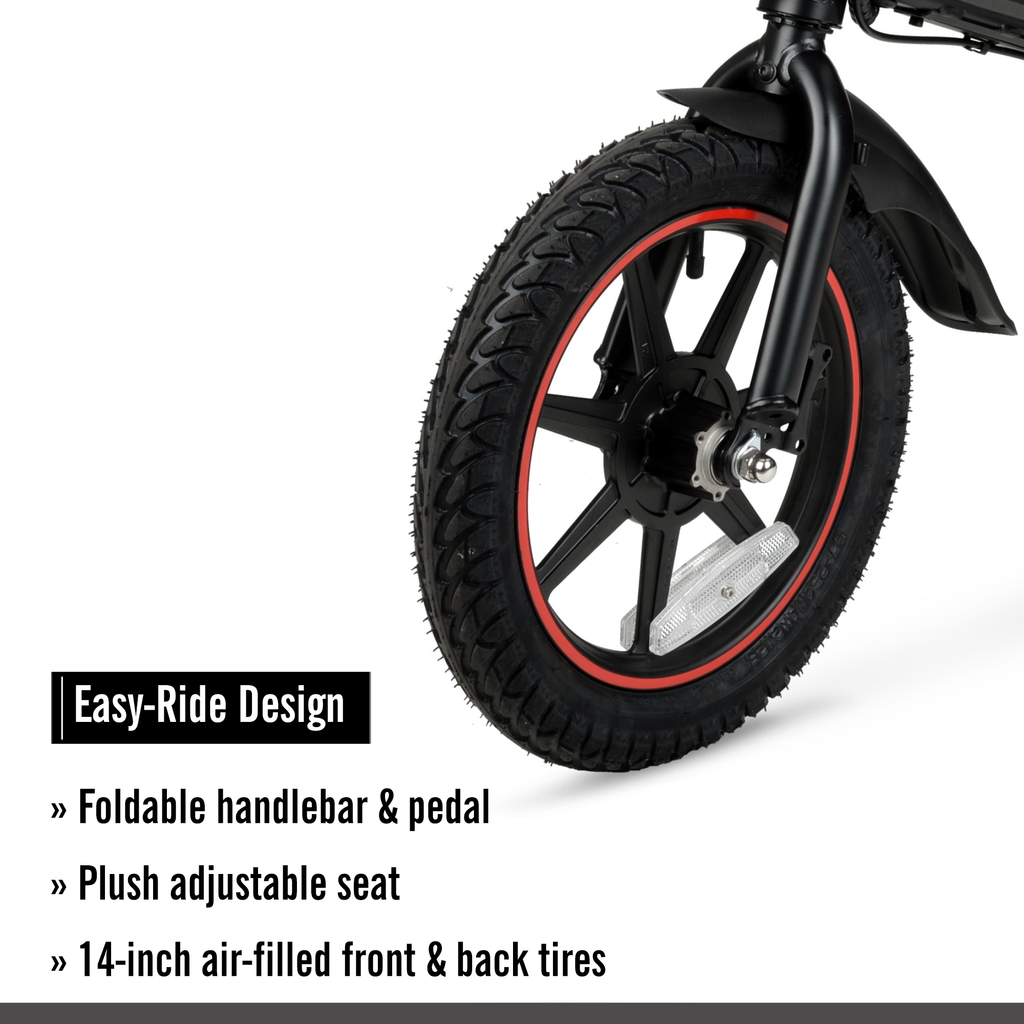 14" 36V Foldable Compact Electric Bike B4171