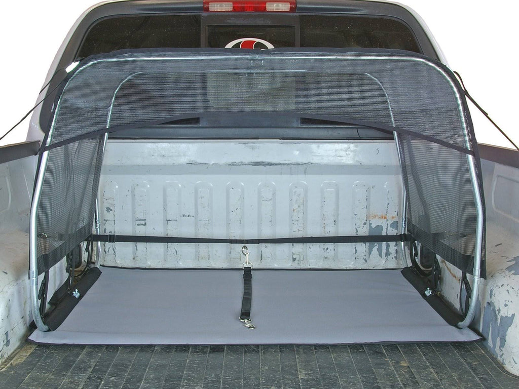 K9 Canopy with Pad and Tether for Truck Beds Dog Shade Shelter Kennel Tent Leash K1915