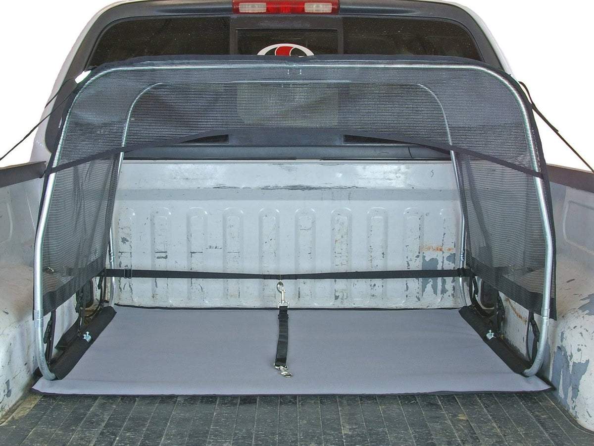 K9 Canopy with Pad and Tether for Truck Beds Dog Shade Shelter Kennel Tent Leash K1915