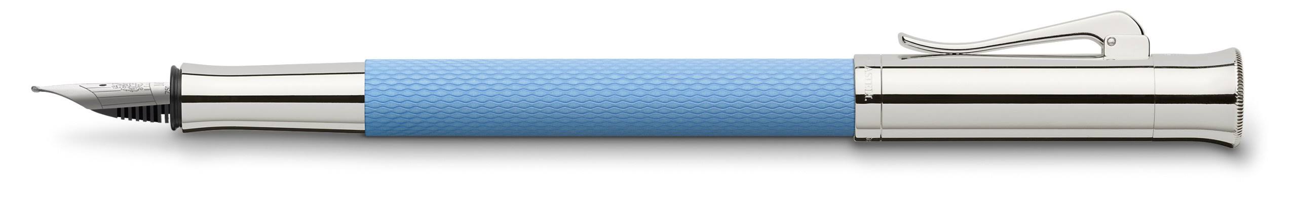 Fountain Pen Guilloche Gulf Blue - Fine E927098